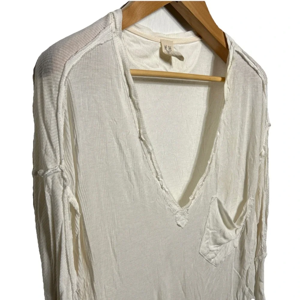 Anthropologie Free People We The Free Golden Gate Tee‎ Ivory Size M Retail: $58